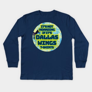 wings hoarding Kids Long Sleeve T-Shirt